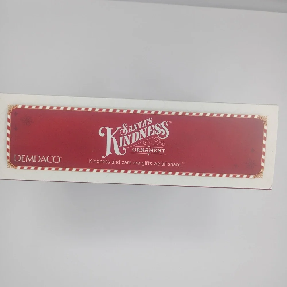 Demdaco Santa's Kindness Journal Christmas Keepsake Activity Book Red Hardcover
